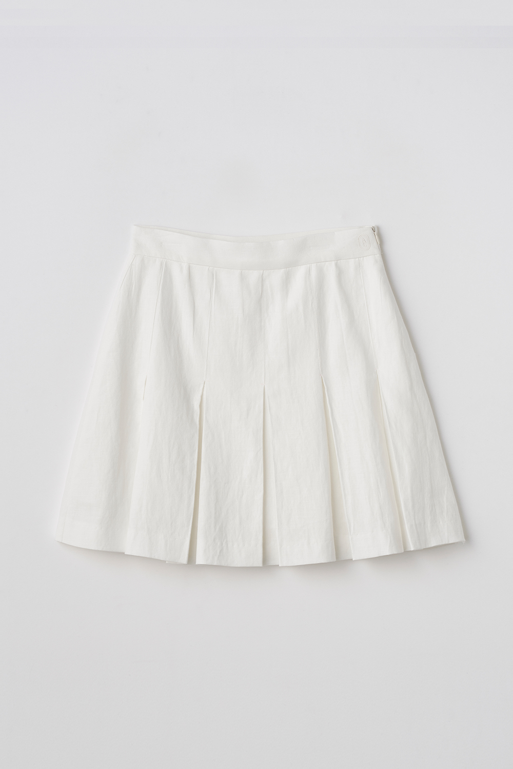 Mini Pleats Skirt_WH