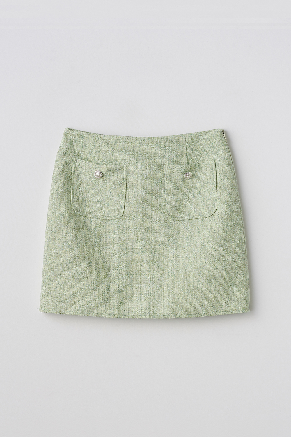 Pocket Tweed Skirt_MT