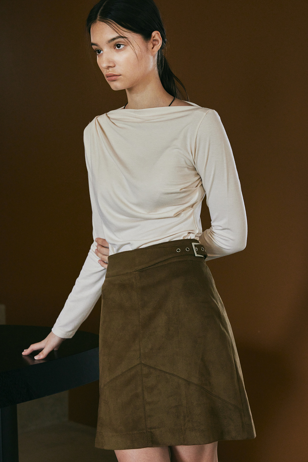 Suede Skirt_KH